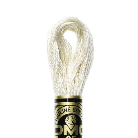 DMC 6 strand embroidery floss mouline 117 822 Light Beige Grey