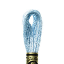 DMC 6 strand embroidery floss mouline 117 827 Very Light Blue