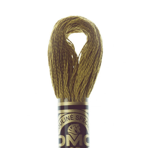 DMC 6 strand embroidery floss mouline 117 830 Dark Golden Olive