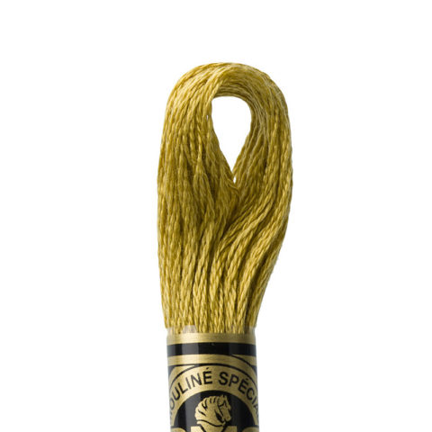 DMC 6 strand embroidery floss mouline 117 833 Light Golden Olive