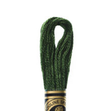 DMC 6 strand embroidery floss mouline 117 890 Ultra Dark Pistachio Green