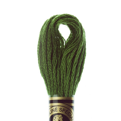DMC 6 strand embroidery floss mouline 117 904 Very Dark Parrot Green