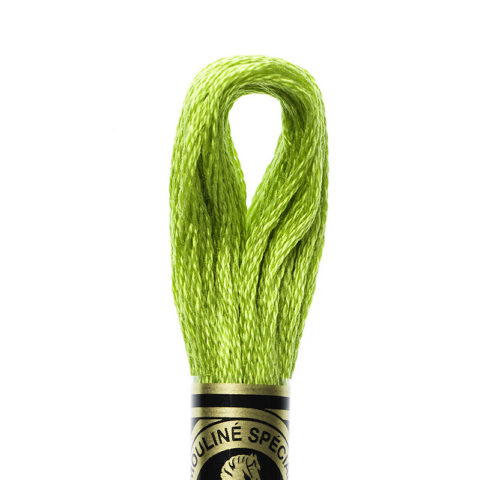DMC 6 strand embroidery floss mouline 117 907 Light Parrot Green