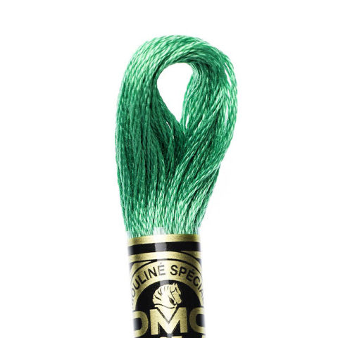 DMC 6 strand embroidery floss mouline 117 912 Light Emerald Green