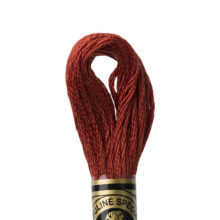 DMC 6 strand embroidery floss mouline 117 918 Dark Red Copper