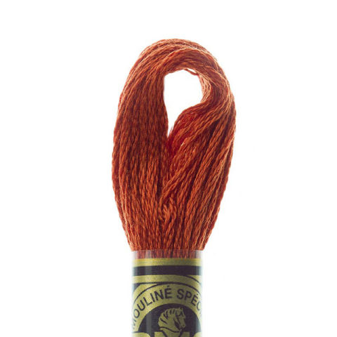 DMC 6 strand embroidery floss mouline 117 920 Medium Copper