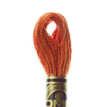 DMC 6 strand embroidery floss mouline 117 921 Copper
