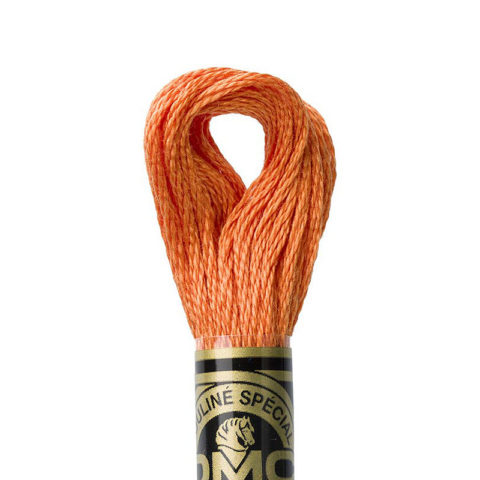DMC 6 strand embroidery floss mouline 117 922 Light Copper