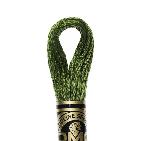 DMC 6 strand embroidery floss mouline 117 937 Medium Avocado Green