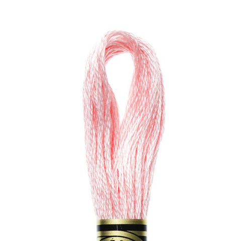 DMC 6 strand embroidery floss mouline 117 963 Ultra Very Light Dusty Rose