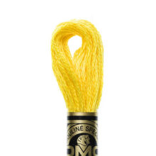 DMC 6 strand embroidery floss mouline 117 973 Bright Canary