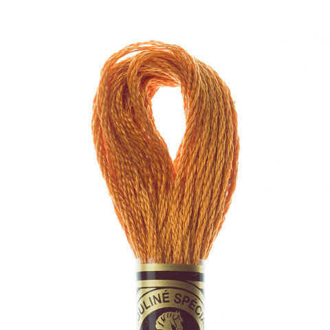 DMC 6 strand embroidery floss mouline 117 976 Medium Golden Brown