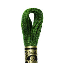 DMC 6 strand embroidery floss mouline 117 986 Very Dark Forest Green