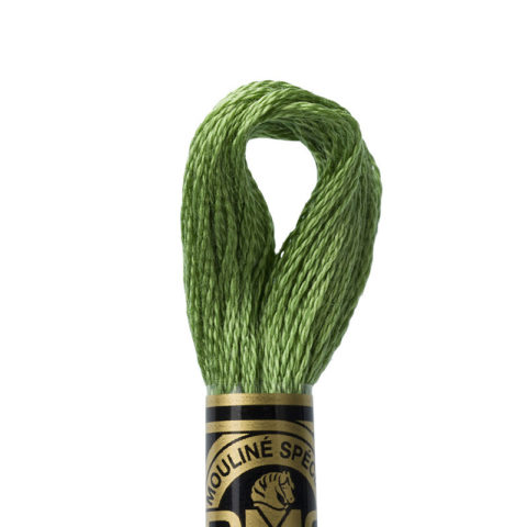DMC 6 strand embroidery floss mouline 117 988 Medium Forest Green