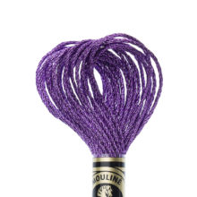 DMC 6 strand embroidery floss mouline 317W E3837 Light Effects Purple Ruby Jewel