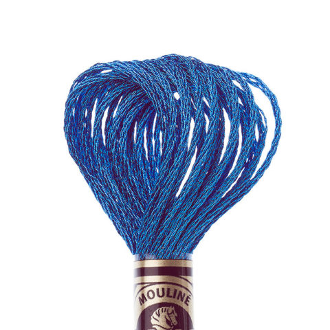 DMC 6 strand embroidery floss mouline 317W E3843 Light Effects Light Blue Sapphire Jewel
