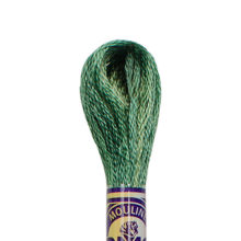 DMC 6 strand embroidery floss mouline 417 4045 Color Variations Evergreen Forest