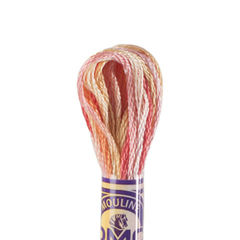 DMC 6 strand embroidery floss mouline 417 4120 Color Variations Tropical Sunset