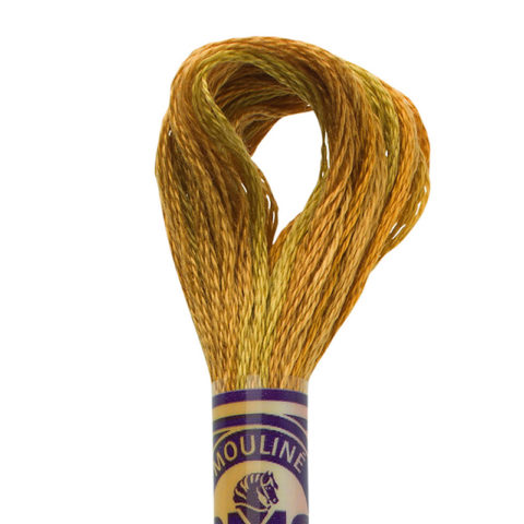 DMC 6 strand embroidery floss mouline 417 4129 Variegated Peanut Brittle