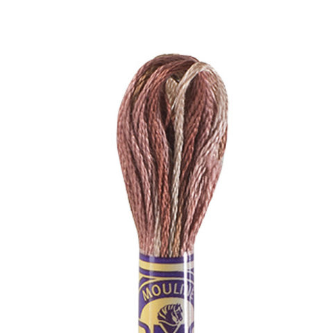 DMC 6 strand embroidery floss mouline 417 4140 Color Variations Driftwood