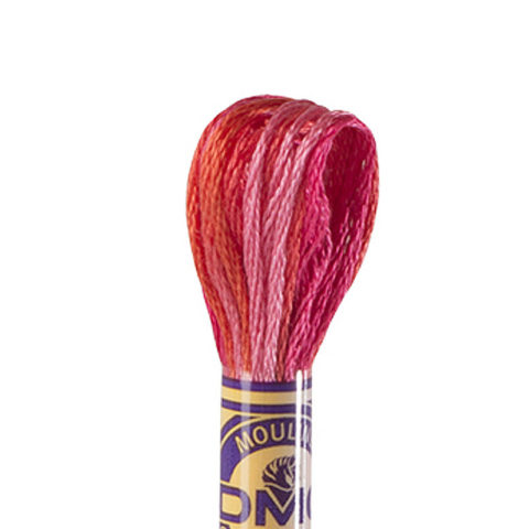 DMC 6 strand embroidery floss mouline 417 4200 Color Variations Wildfire