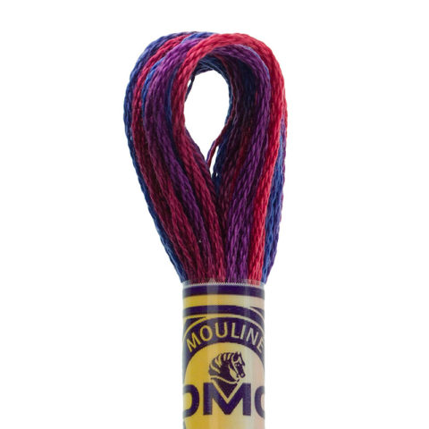 DMC 6 strand embroidery floss mouline 417 4212 Variegated Mixed Berries