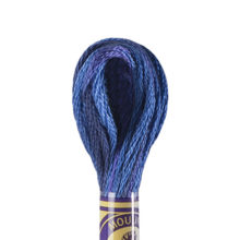 DMC 6 strand embroidery floss mouline 417 4240 Color Variations Midsummer Night