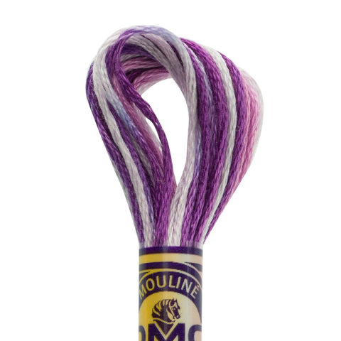 DMC 6 strand embroidery floss mouline 417 4255 Variegated Orchid