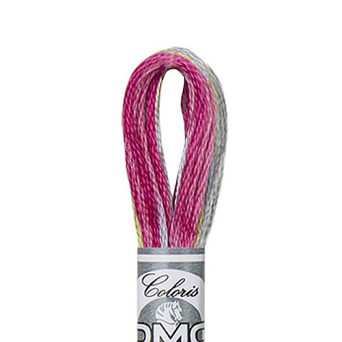 DMC 6 strand embroidery floss mouline 517 4502 Coloris Camelia