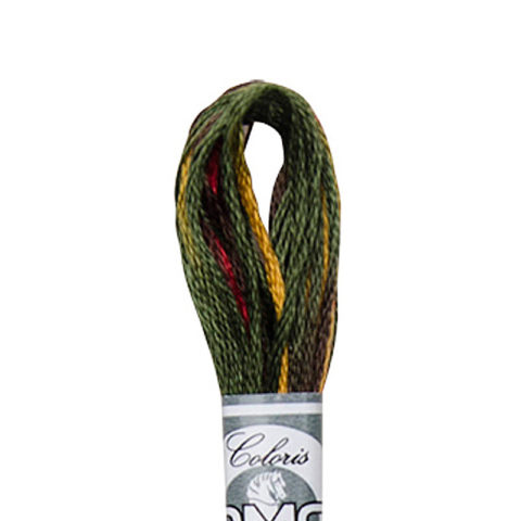 DMC 6 strand embroidery floss mouline 517 4511 Coloris Indian Summer