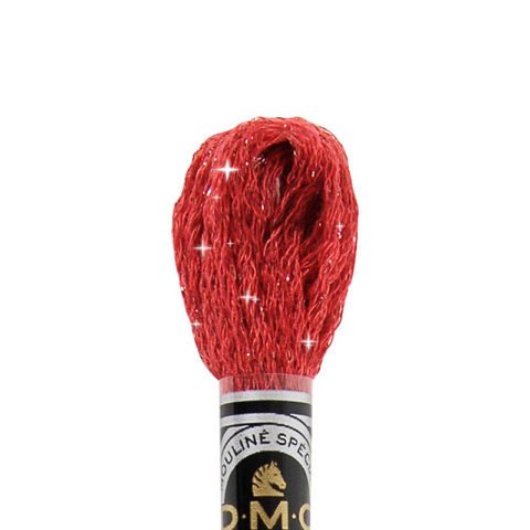 DMC 6 strand embroidery floss mouline 617 Etoile C321 Red