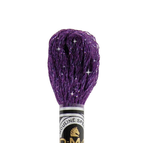 DMC 6 strand embroidery floss mouline 617 Etoile C550 Very Dark Violet