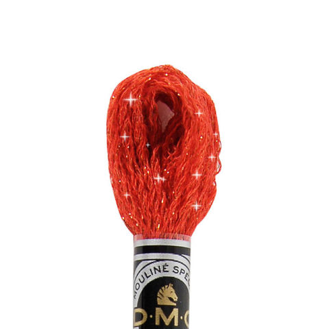 DMC 6 strand embroidery floss mouline 617 Etoile C666 Bright Red