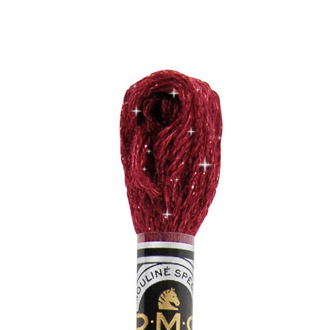 DMC 6 strand embroidery floss mouline 617 Etoile C814 Dark Garnet