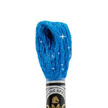 DMC 6 strand embroidery floss mouline 617 Etoile C995 Dark Electric Blue