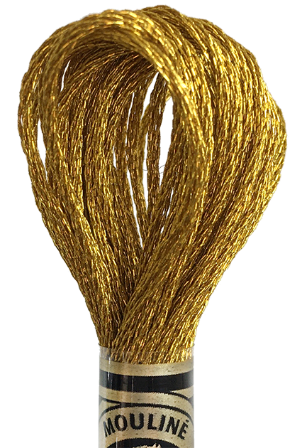 DMC Light Effects embroidery floss gold