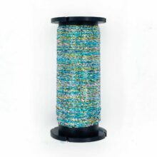 Kreinik blending filament metallic thread confetti blue 044