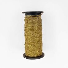 Kreinik fine metallic braid thread size 8 aztec gold hi lustre 202hl