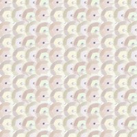 white iridescent sequins in a square grid