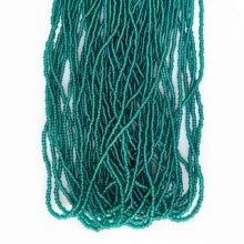 Preciosa style 2150 size 11 0 color 57710 blue zircon s l czech glass seed beads bunch