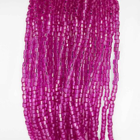 Preciosa style 2200 size 11 0 color 18225 18225 fuscia dyed opaque czech glass seed beads