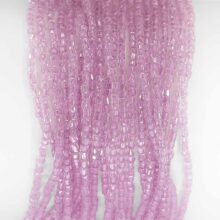 Preciosa style 2300 size 9 0 color 38626 crystal lavender color lined czech glass seed beads