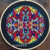 StephXstitch KNEEL fleabag stained glass cross stitch pattern
