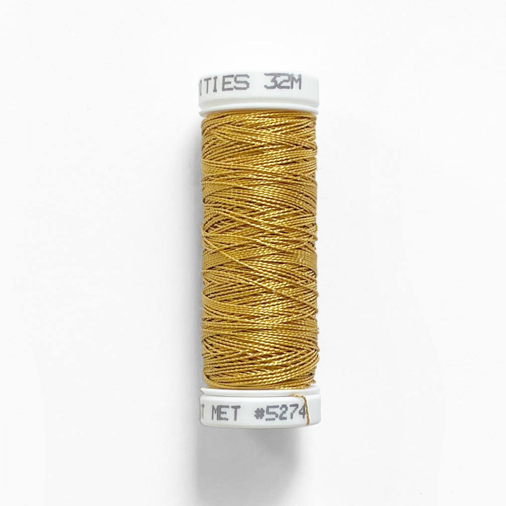 Twisted Metallic Embroidery Thread