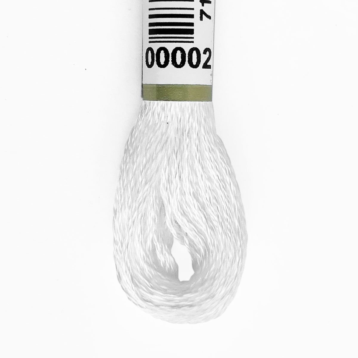 Anchor 2: White (6-strand cotton floss)