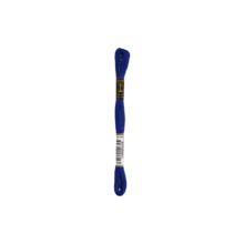 anchor cotton embroidery floss 134 cobalt blue very dark