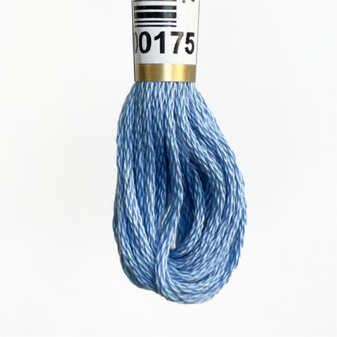 anchor cotton embroidery floss 175 ocean blue light