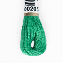 anchor cotton embroidery floss 205 mint green dark