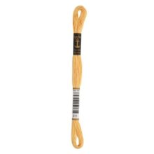 anchor cotton embroidery floss 311 tangerine very light