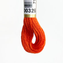 anchor cotton embroidery floss 326 apricot dark